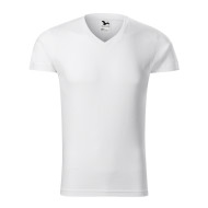 Tee-shirt homme Slim Fit V-neck 146 - blanc