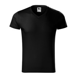 Tee-shirt homme Slim Fit V-neck 146 - noir