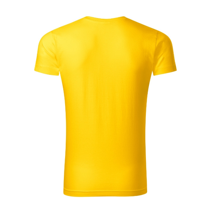 Tee-shirt homme Slim Fit V-neck 146 - jaune