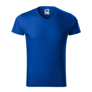 Tee-shirt homme Slim Fit V-neck 146 - bleu royal