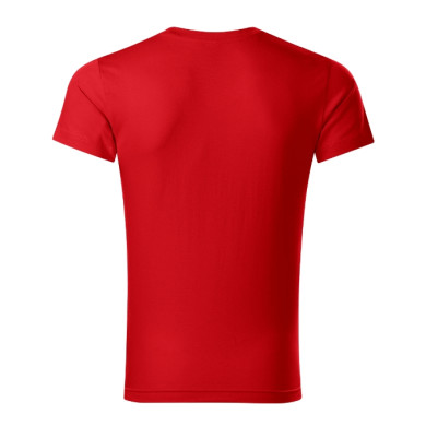 Tee-shirt homme Slim Fit V-neck 146 - rouge