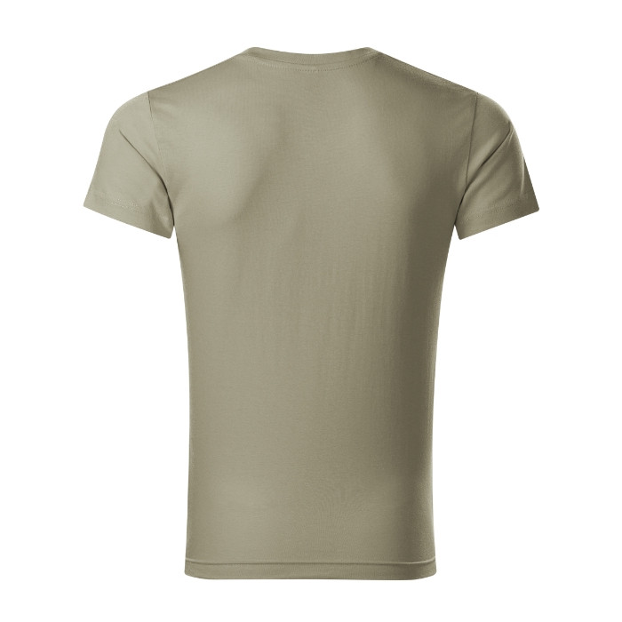 Tee-shirt homme Slim Fit V-neck 146 - kaki clair