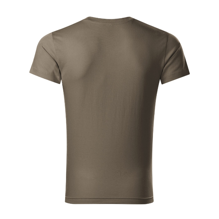 Tee-shirt homme Slim Fit V-neck 146 - army