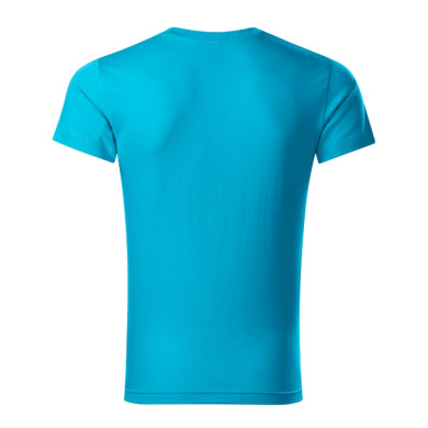Tee-shirt homme Slim Fit V-neck 146 - turquoise
