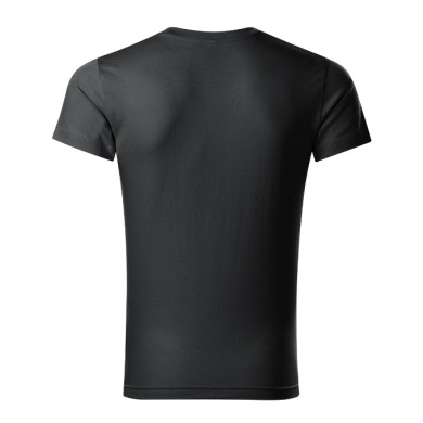 Tee-shirt homme Slim Fit V-neck 146 - ebony gray