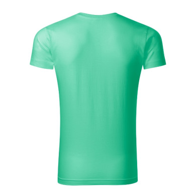 Tee-shirt homme Slim Fit V-neck 146 - vert menthe