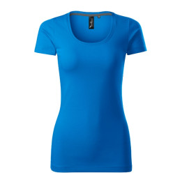 Tee-shirt femme Action 152 - bleu tuba