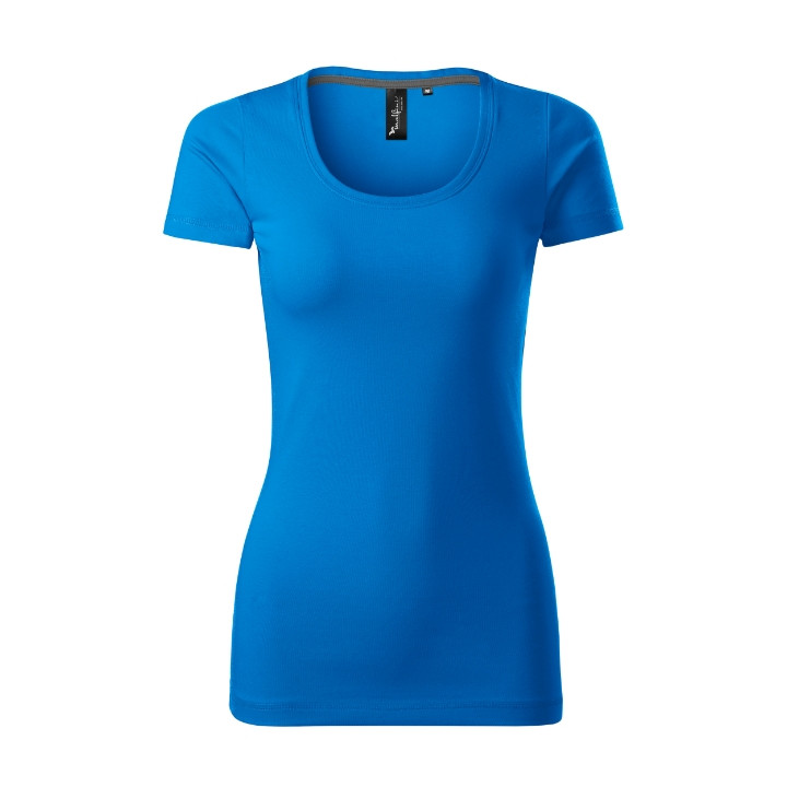 Tee-shirt femme Action 152 - bleu tuba