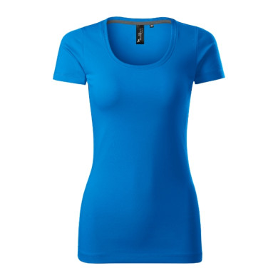 Tee-shirt femme Action 152 - bleu tuba