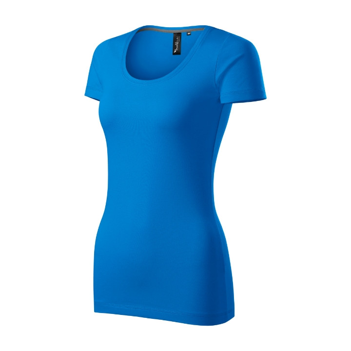 Tee-shirt femme Action 152 - bleu tuba