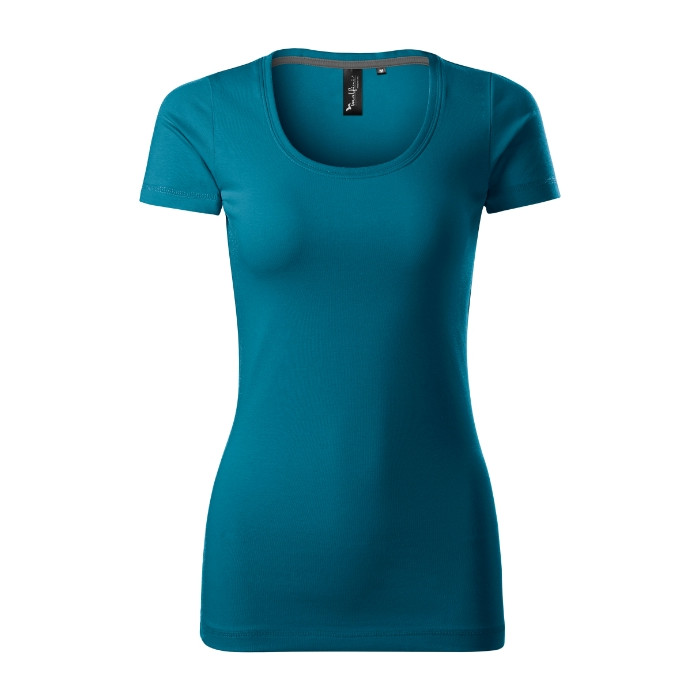 Tee-shirt femme Action 152 - bleu pétrole
