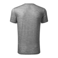 Tee-shirt homme Merino Rise 157 - gris chiné foncé
