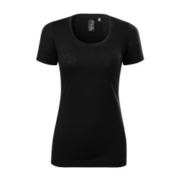 Tee-shirt femme Merino Rise 158 - noir
