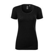 Tee-shirt femme Merino Rise 158 - noir