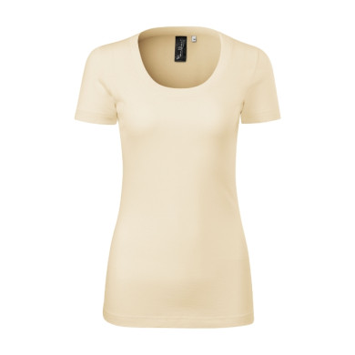 Tee-shirt femme Merino Rise 158 - amande