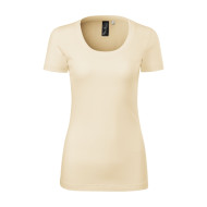 Tee-shirt femme Merino Rise 158 - amande