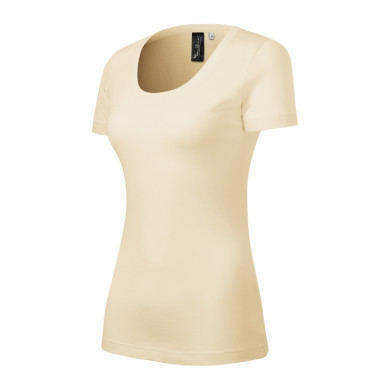 Tee-shirt femme Merino Rise 158 - amande