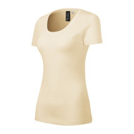 Tee-shirt femme Merino Rise 158 - amande