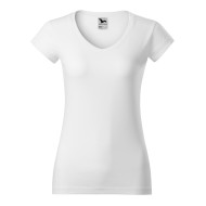 Tee-shirt femme Fit V-neck 162 - blanc