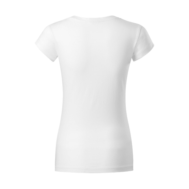 Tee-shirt femme Fit V-neck 162 - blanc