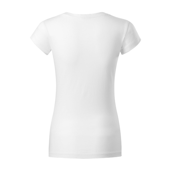 Tee-shirt femme Fit V-neck 162 - blanc