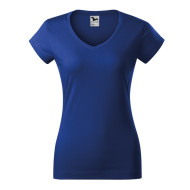 Tee-shirt femme Fit V-neck 162 - bleu royal