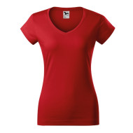 Tee-shirt femme Fit V-neck 162 - rouge