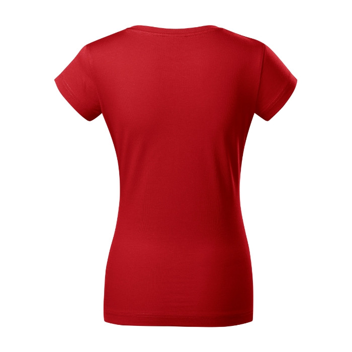 Tee-shirt femme Fit V-neck 162 - rouge
