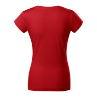 Tee-shirt femme Fit V-neck 162 - rouge