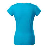 Tee-shirt femme Fit V-neck 162 - turquoise