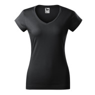 Tee-shirt femme Fit V-neck 162 - ebony gray