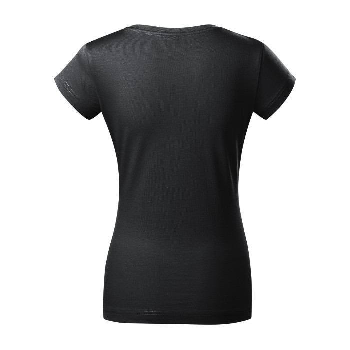 Tee-shirt femme Fit V-neck 162 - ebony gray