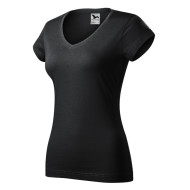 Tee-shirt femme Fit V-neck 162 - ebony gray