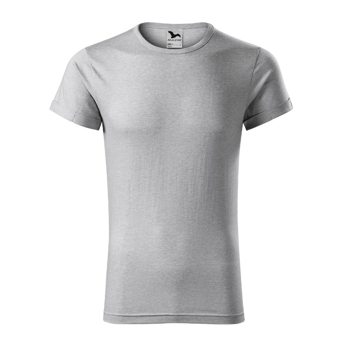 Tee-shirt homme Fusion 163 - mélange argent