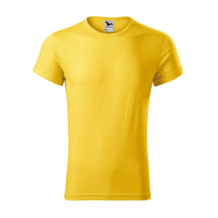Tee-shirt homme Fusion 163 - mélange jaune