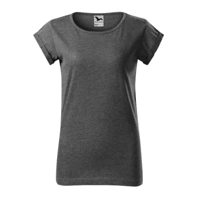 Tee-shirt femme Fusion 164 - mélange noir