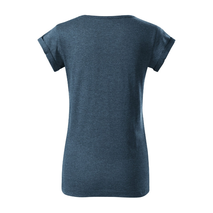 Tee-shirt femme Fusion 164 - mélange denim foncé