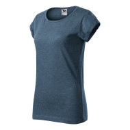Tee-shirt femme Fusion 164 - mélange denim foncé