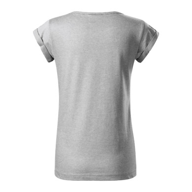 Tee-shirt femme Fusion 164 - mélange argent