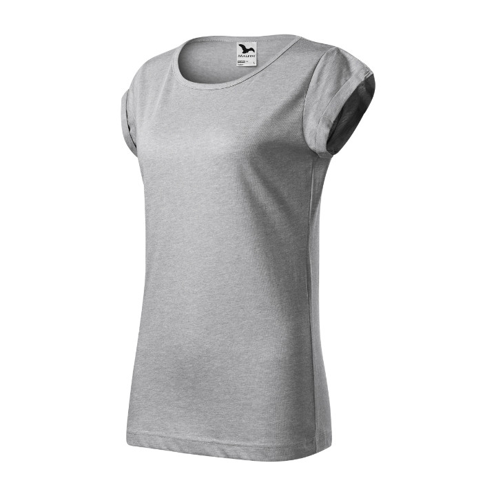 Tee-shirt femme Fusion 164 - mélange argent