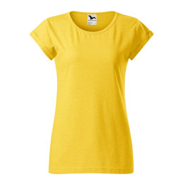 Tee-shirt femme Fusion 164 - mélange jaune