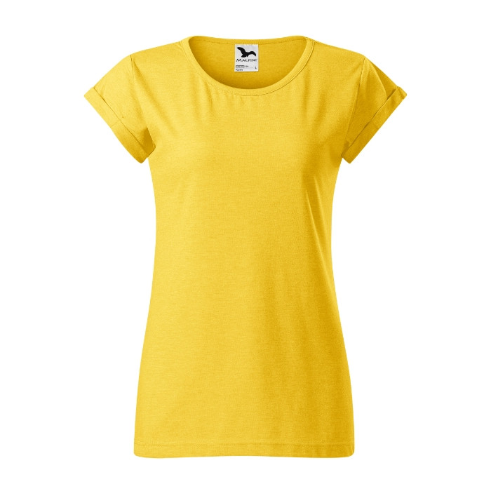 Tee-shirt femme Fusion 164 - mélange jaune