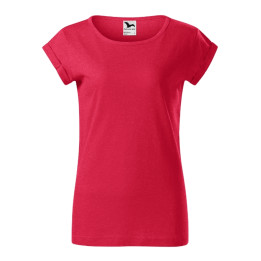 Tee-shirt femme Fusion 164 - mélange rouge