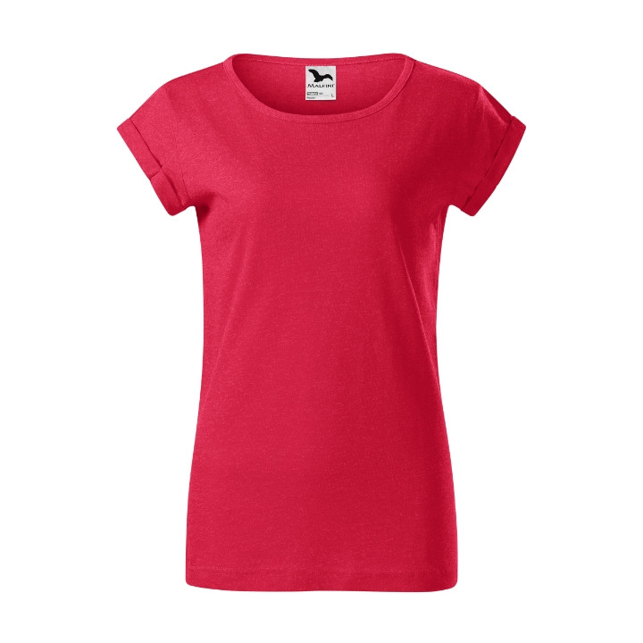 Tee-shirt femme Fusion 164 - mélange rouge