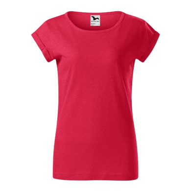 Tee-shirt femme Fusion 164 - mélange rouge