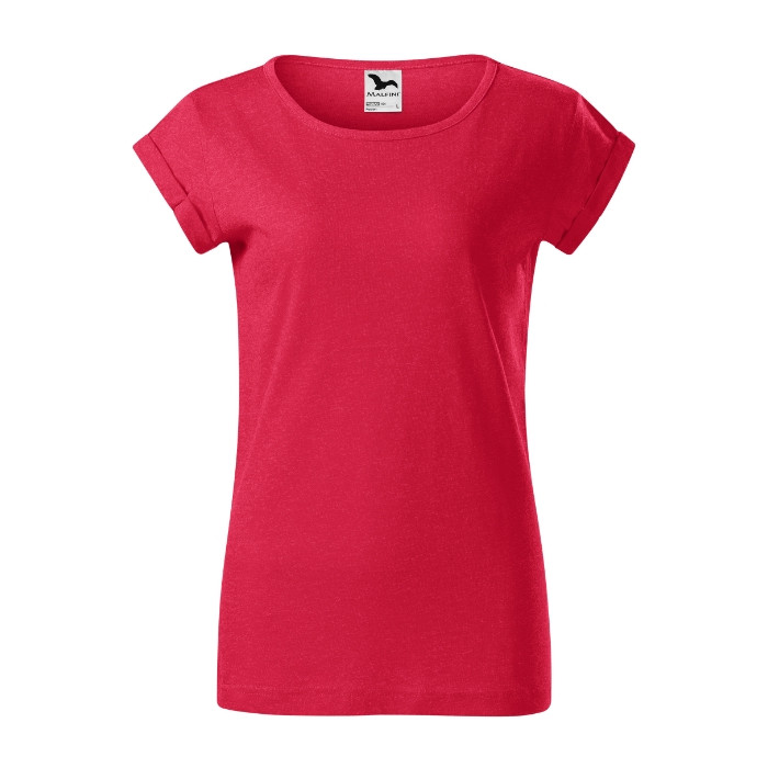 Tee-shirt femme Fusion 164 - mélange rouge