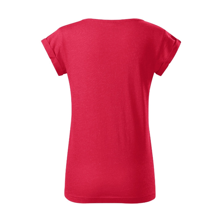 Tee-shirt femme Fusion 164 - mélange rouge