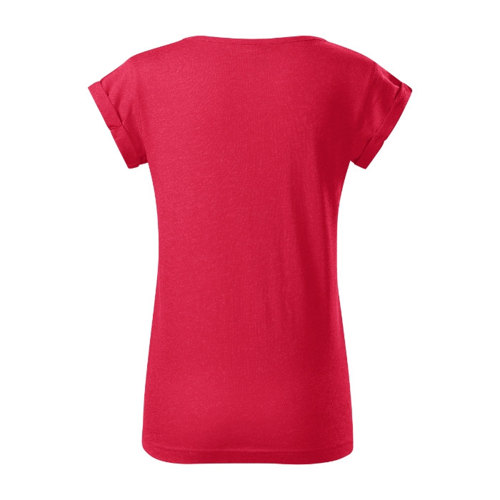 Tee-shirt femme Fusion 164 - mélange rouge