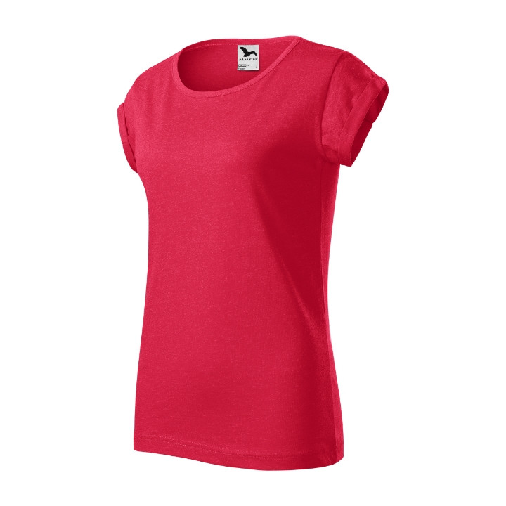 Tee-shirt femme Fusion 164 - mélange rouge