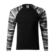 Tee-shirt unisex Camouflage LS 166 - camouflage gray